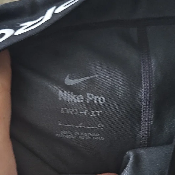 Nike Pro Dark Gray Camo Shorts - Picture 2 of 4